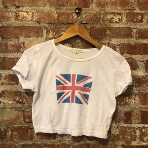 British Flag Crop Top